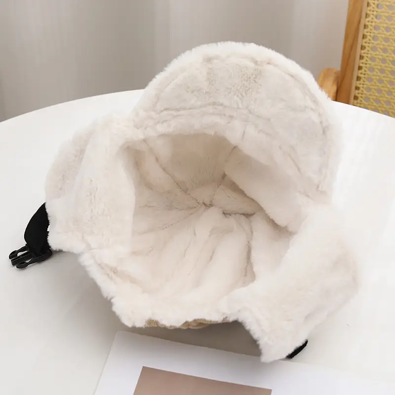 Women Fleece Earflap Trapper Hat Winter Cycling Warm — feature 2