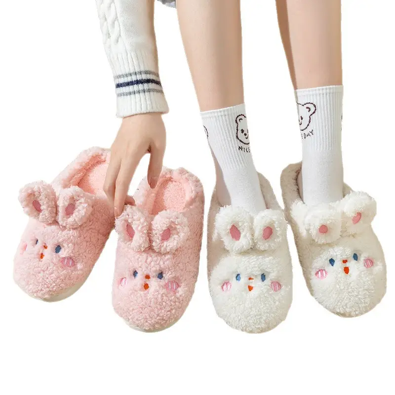 Cixi Cotton Slippers for Women, Winter Home Use, Spring & Fall Indoor Non-Slip Warm Thick-Soled Confinement Shoes for Home Couples and Men - Image 8