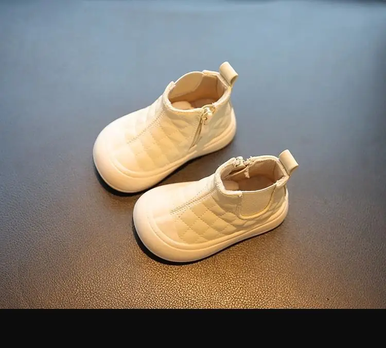 Girls' Soft Leather Sneakers Spring Fall — feature 10