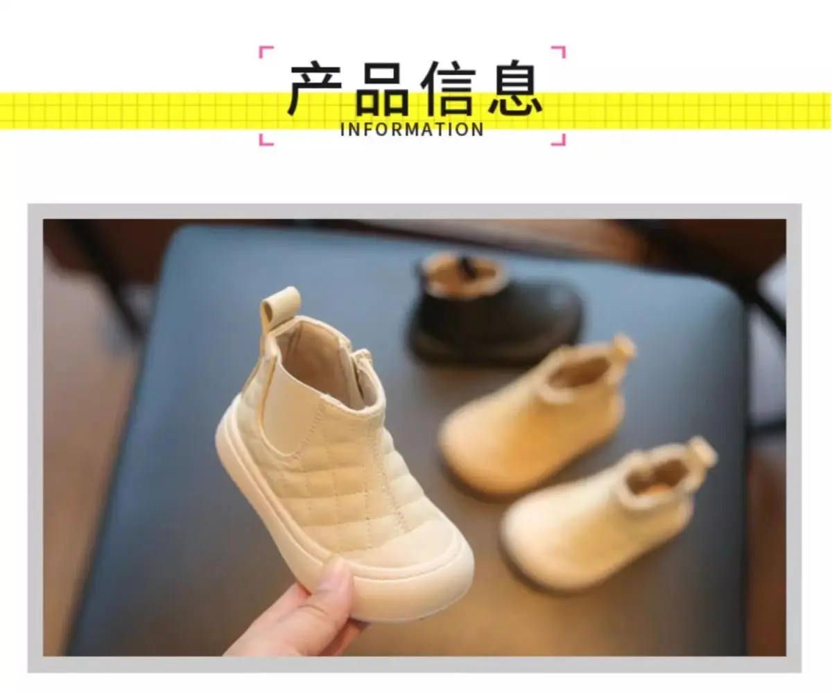 Girls' Soft Leather Sneakers Spring Fall — feature 6