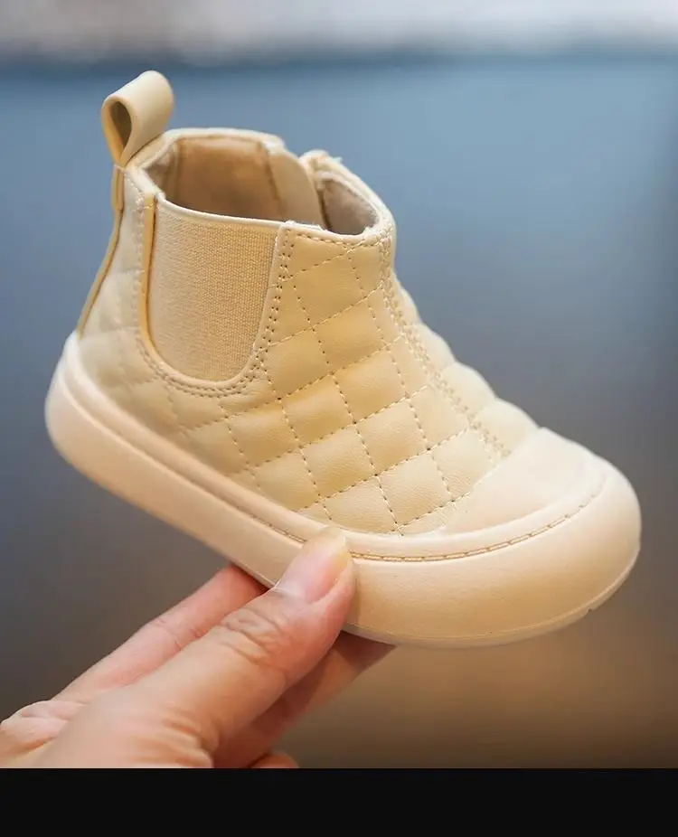 Girls' Soft Leather Sneakers Spring Fall — feature 7