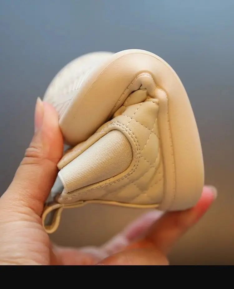 Girls' Soft Leather Sneakers Spring Fall — feature 9