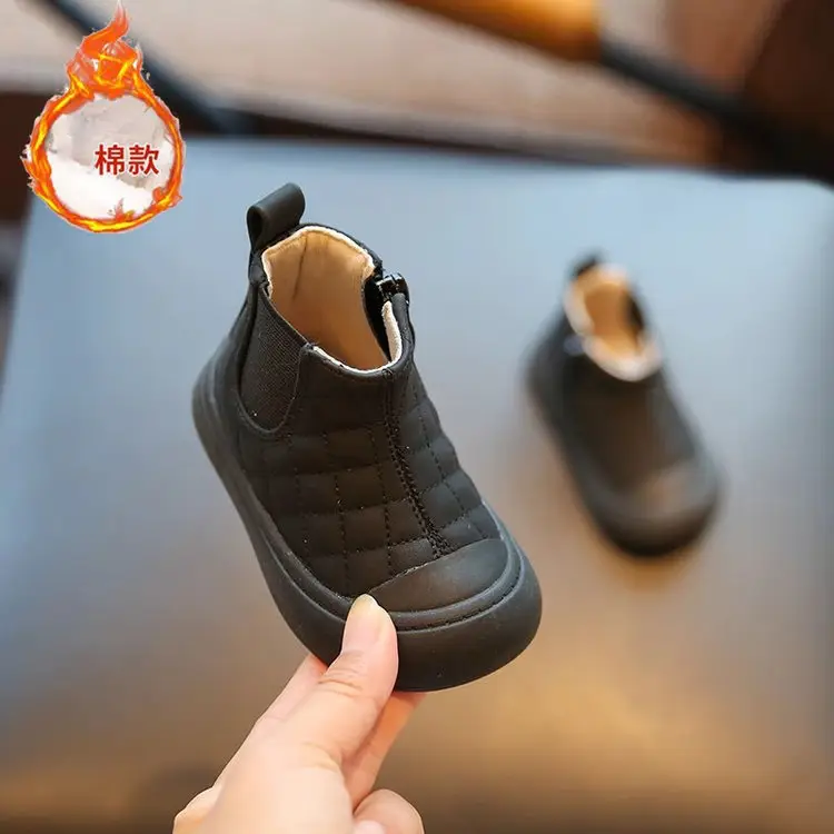 Girls' Soft Leather Sneakers Spring Fall