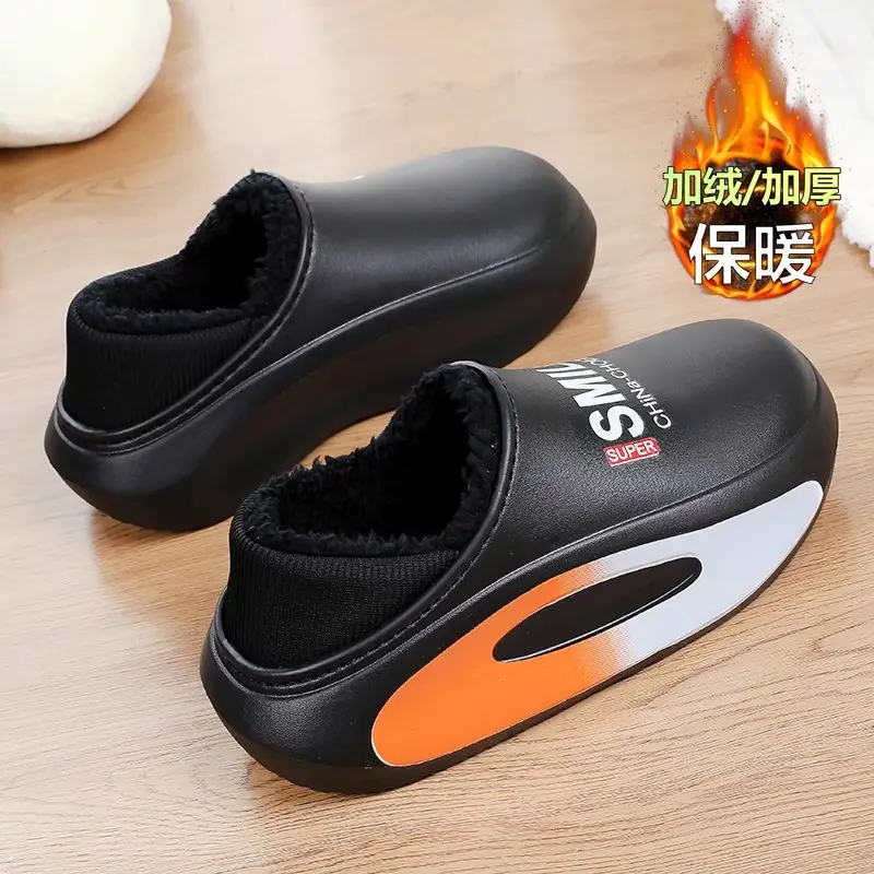 New Baotou Cotton Slippers Warm Women's Winter Home Shoes - Image 5