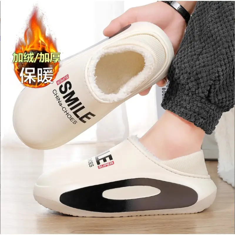 New Baotou Cotton Slippers Warm Women's Winter Home Shoes - Image 6