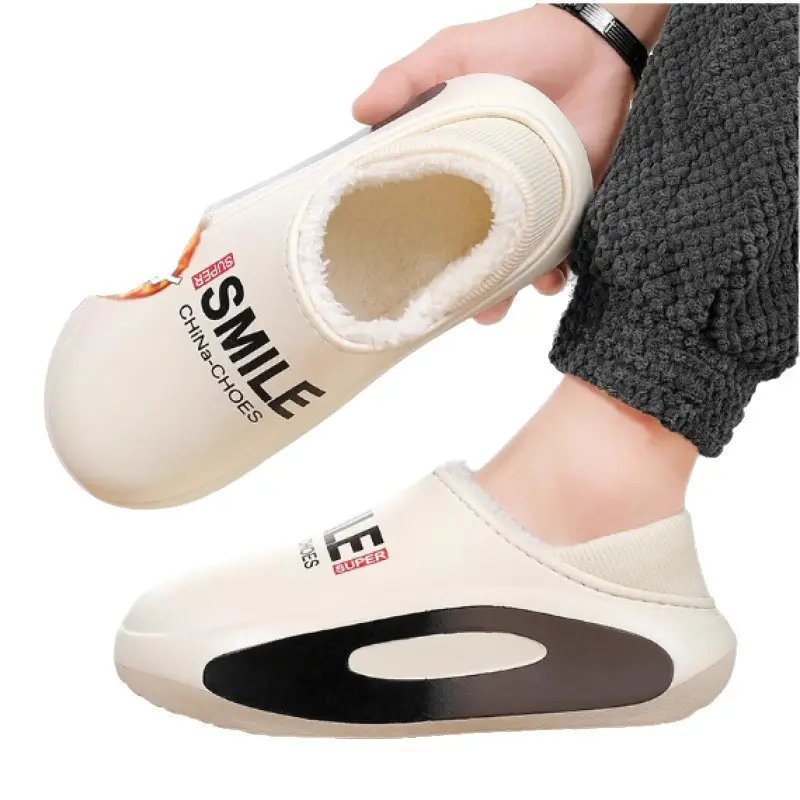 New Baotou Cotton Slippers Warm Women's Winter Home Shoes - Image 7