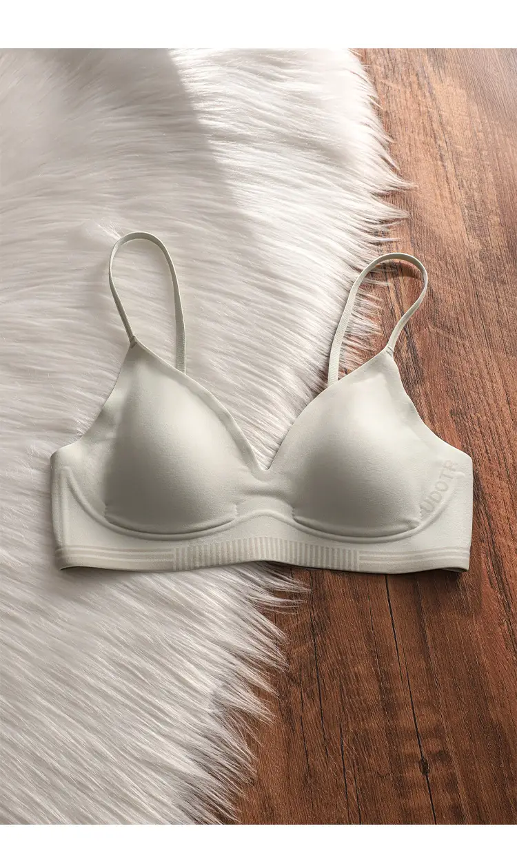 Seamless, Wire-Free French Style Thin Rabbit Ear Bra, Breast-Retracting, Comfortable, Breathable, Soft Support, Anti-Bulge Bra — feature 14