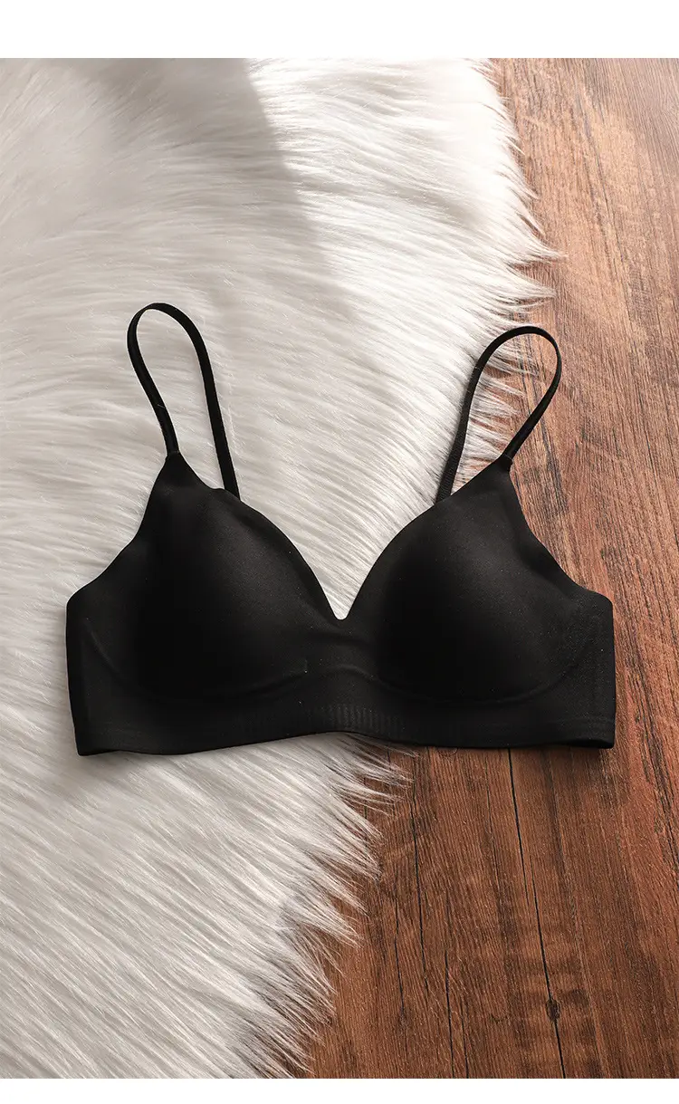 Seamless, Wire-Free French Style Thin Rabbit Ear Bra, Breast-Retracting, Comfortable, Breathable, Soft Support, Anti-Bulge Bra — feature 15