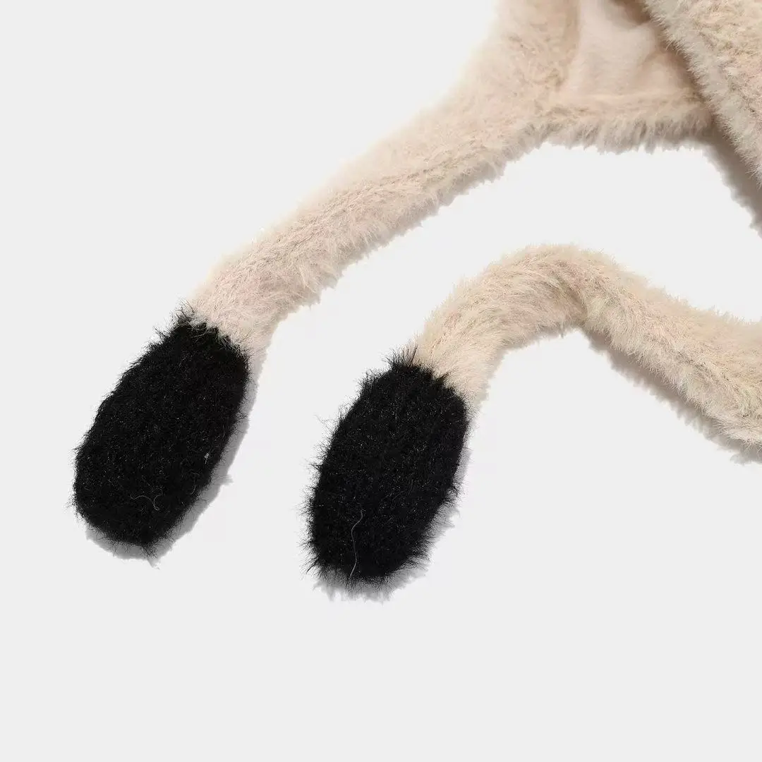 Children's Cartoon Ear Protection Hat Casual Warm Penguin Thickened Winter Pullover Hat for Boys and Girls Autumn and Winter — feature 8