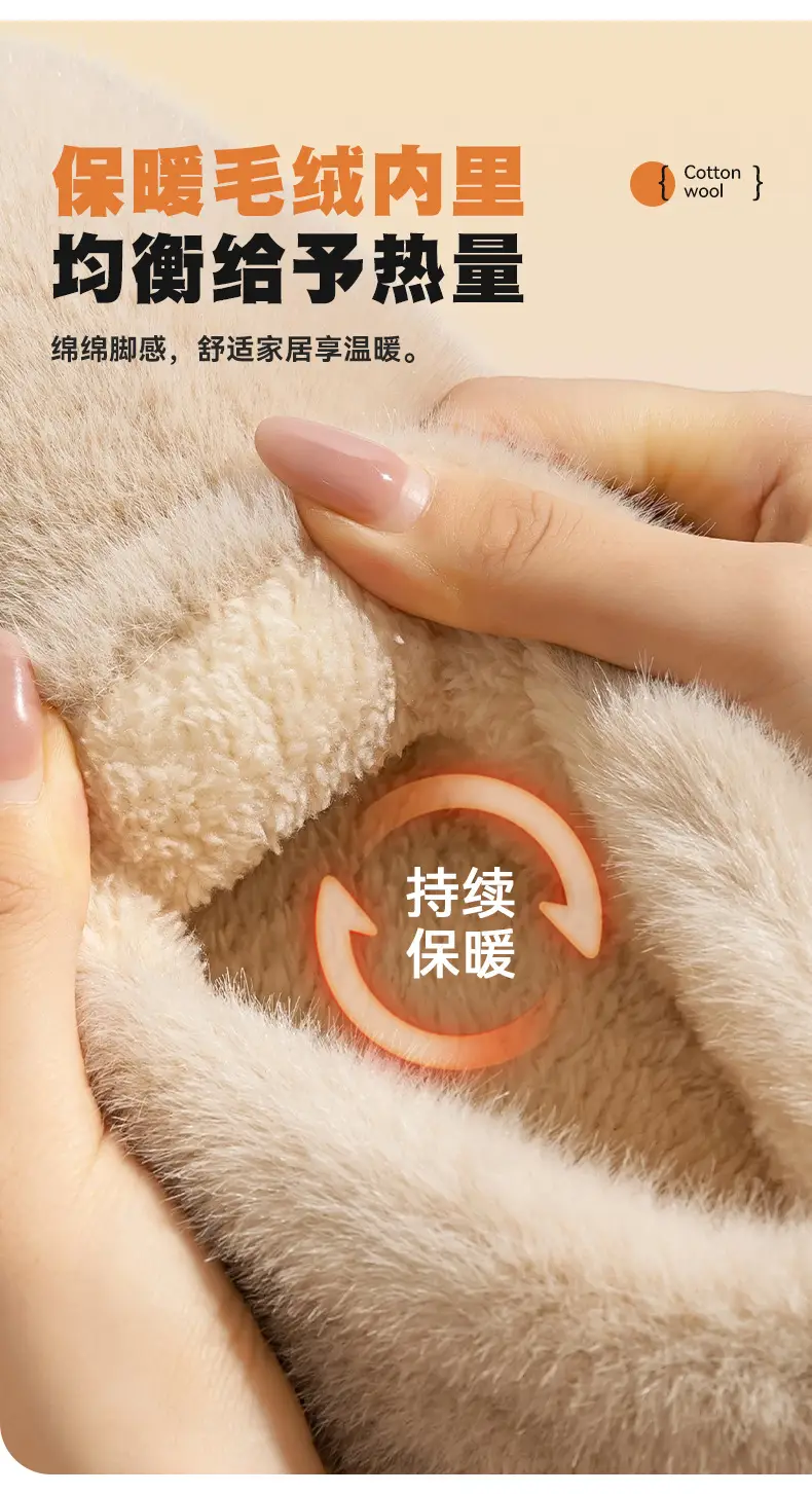 Women's Warm Cotton Capybara Slippers Winter 2025 — feature 6