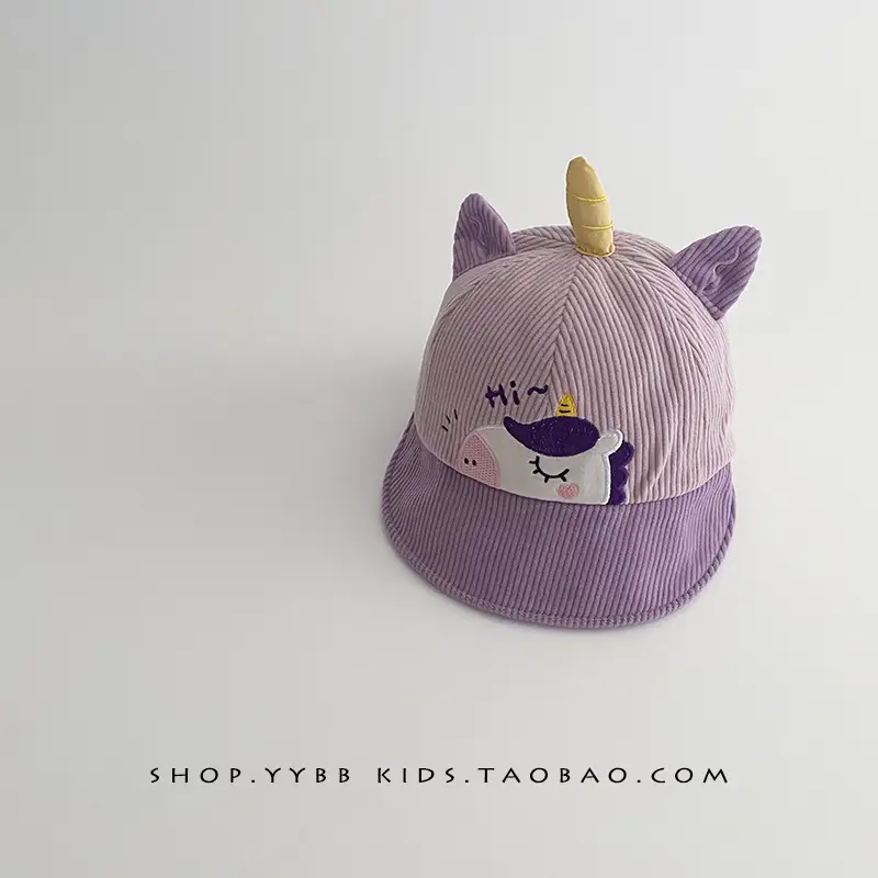 Children's Pink Bunny Cap Autumn Winter Warm Windproof Large Bristle - Image 4