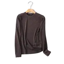 Cross-Border Wholesale Women's New European and American Style Pocket-Decorated Silk Shirt 7823147 Pajama-Style Pants 7824147 — feature 8