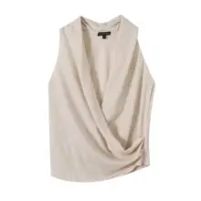 Cross-Border Wholesale Women's New European and American Style Pocket-Decorated Silk Shirt 7823147 Pajama-Style Pants 7824147 — feature 9