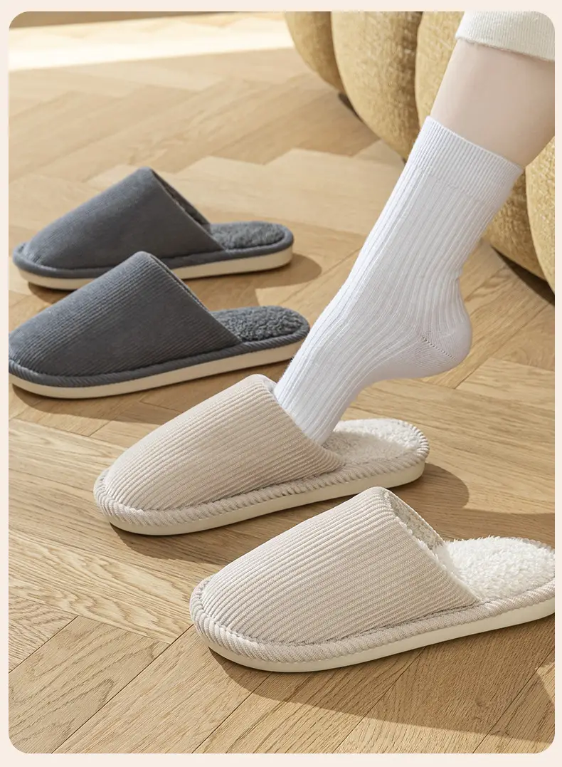 Elderly Non-Slip Silent Cotton Slippers Women Men Winter Warm — feature 13