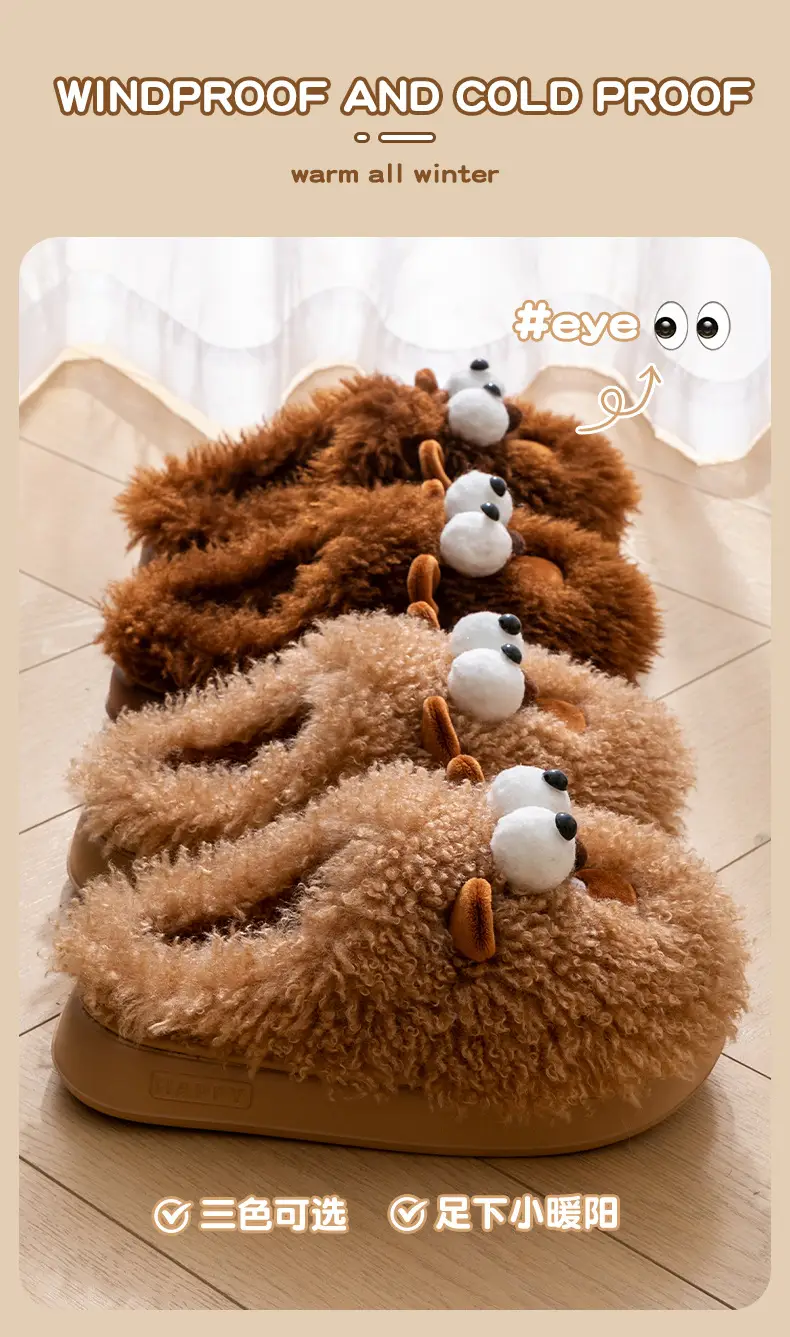 Furry Cotton Slippers for Women Pink 2025 — feature 12