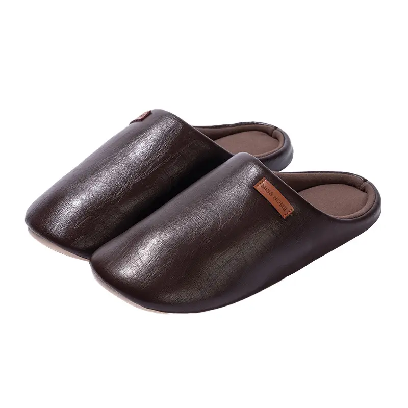 Japanese-Style Four-Season Silent Slippers for Women, Soft-Soled Non-Slip Cotton and Linen Slippers for Hospitality, Office, Home, Indoor Floor, Men's