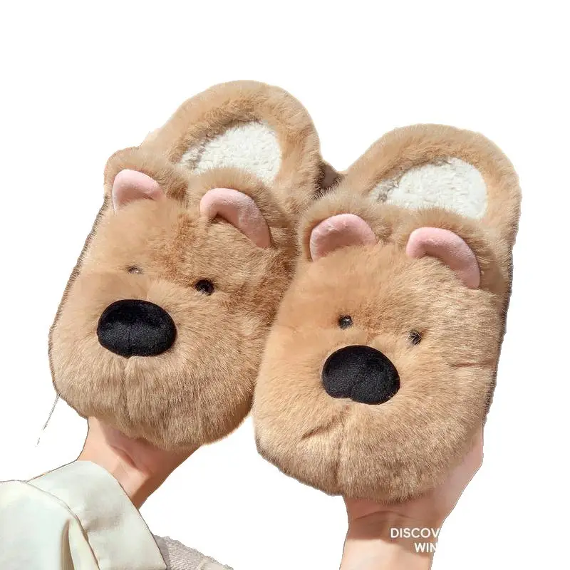Cute Dog Soft Cotton Slippers for Women 2025 - Image 7