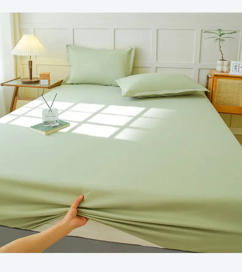 Waterproof Dirt-Proof Bed Sheet Cover Single Piece 2025 New Anti-Slip All-Inclusive Bed Cover Kidsren's Simmons Mattress Protector Cover — feature 9