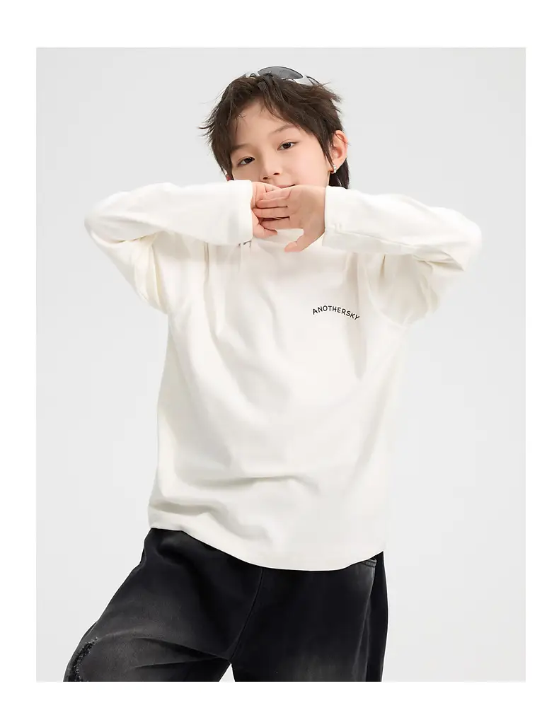 Boys Half Turtleneck German Velvet Bottoming Shirt Black 2025 — feature 24