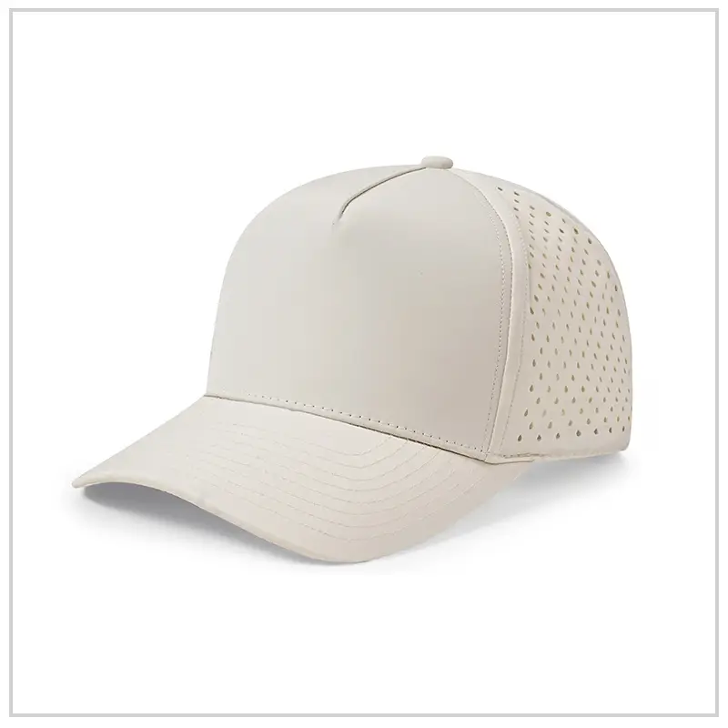 Men's Blue Perforated Truck Cap Summer - Image 2