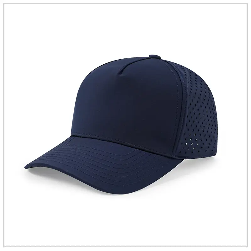 Men's Blue Perforated Truck Cap Summer - Image 3