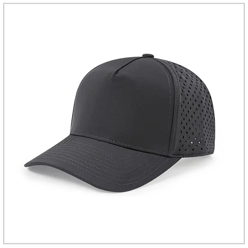 Men's Blue Perforated Truck Cap Summer - Image 4