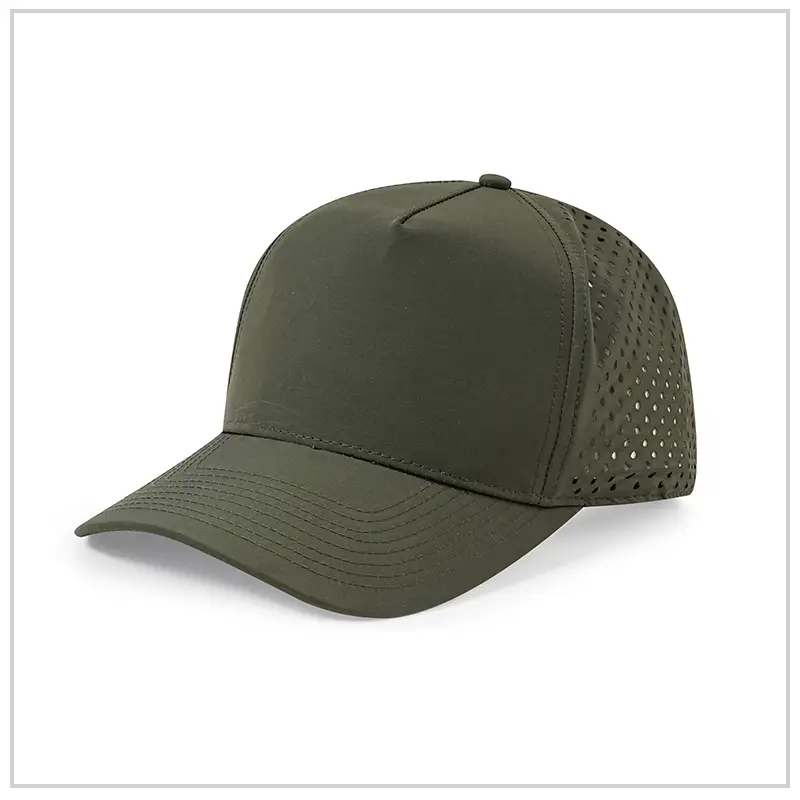 Men's Blue Perforated Truck Cap Summer - Image 5