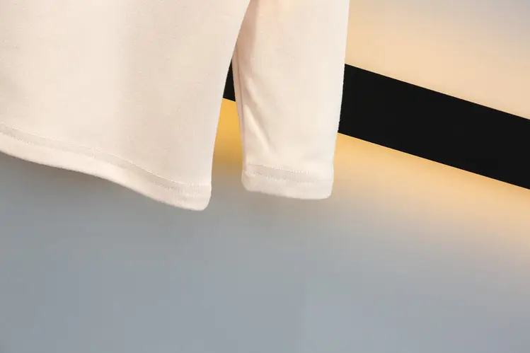 Boys Thermal Base Layer Shirt White Brown Long Sleeve — feature 9