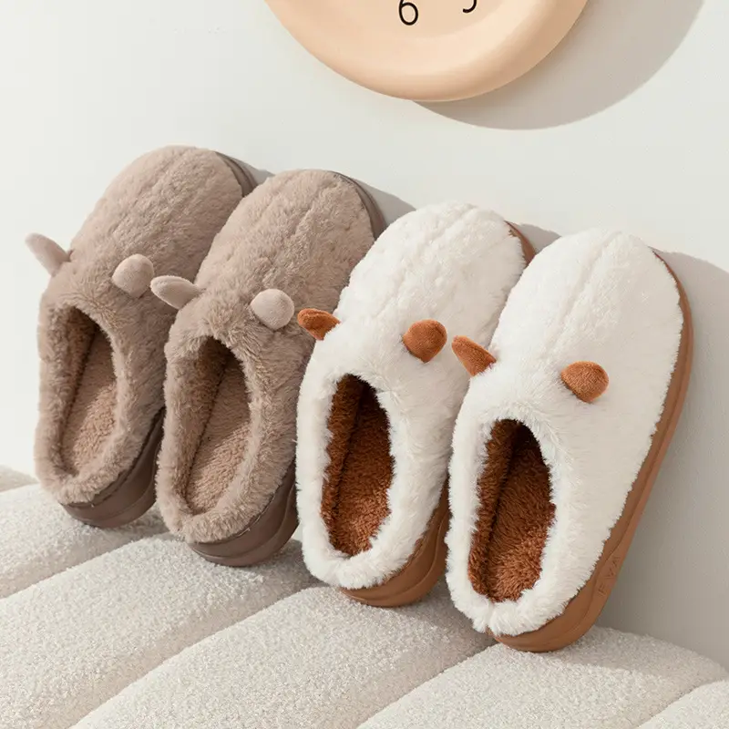 Women Winter Furry Fleece Slippers Buy One Get One Free — feature 4