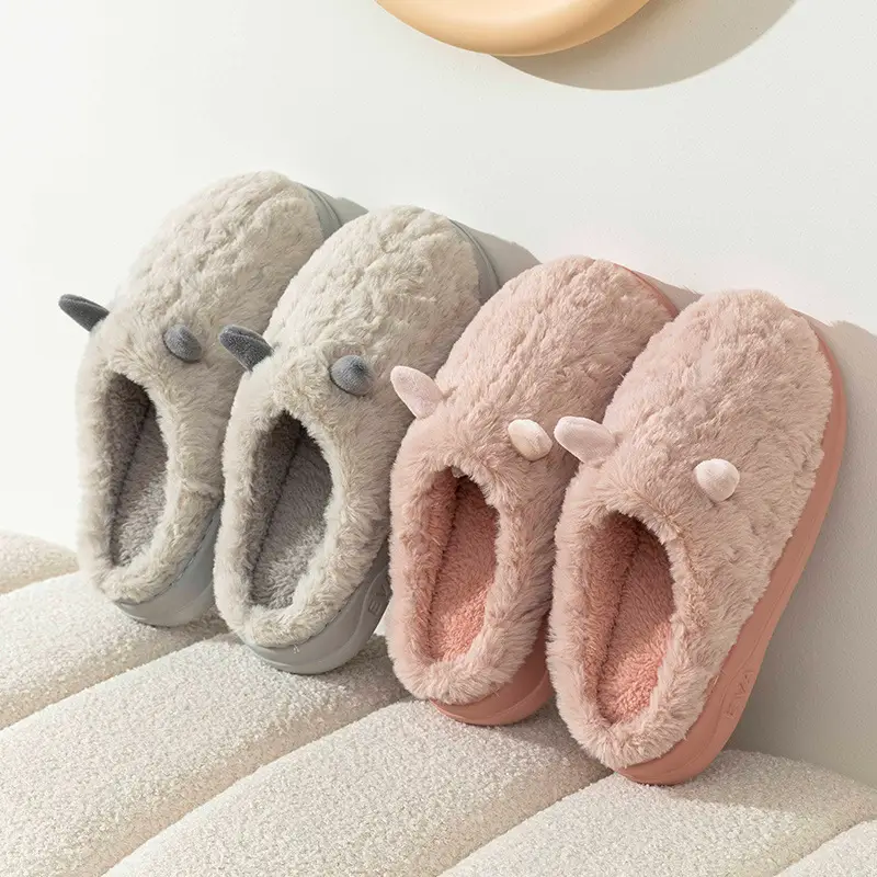 Women Winter Furry Fleece Slippers Buy One Get One Free — feature 6