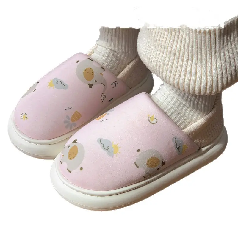2025 Winter Cotton Slippers Women Warm Non-Slip Fleece Lined - Image 6