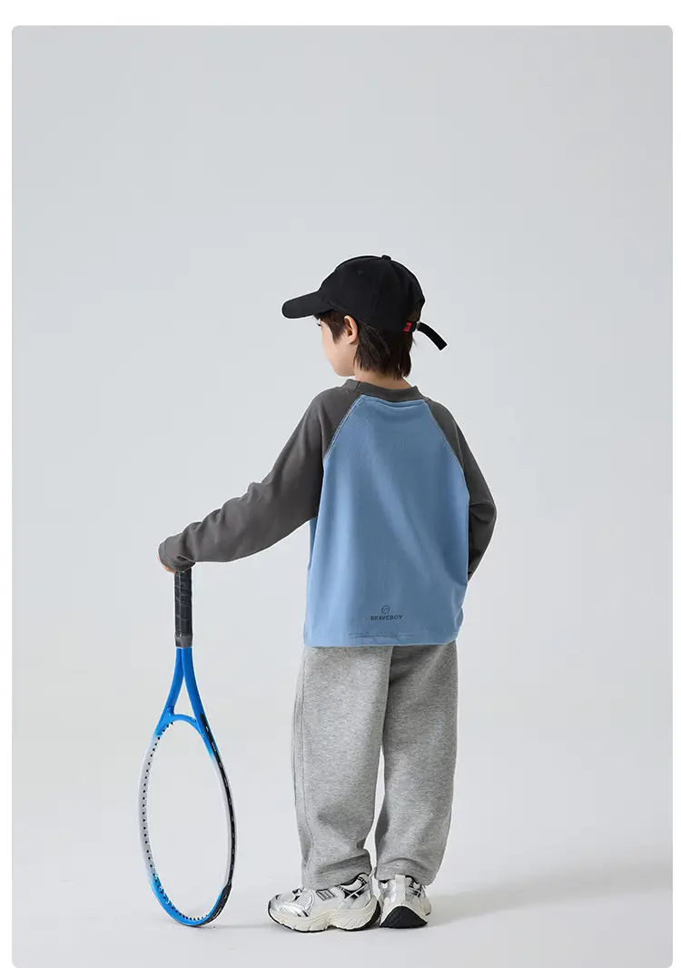 Kids Winter German Velvet T-Shirt with Backpack — feature 15