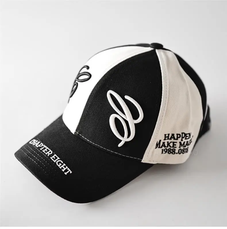 3D Embroidered Baseball Cap for Men Women Beige White — feature 12