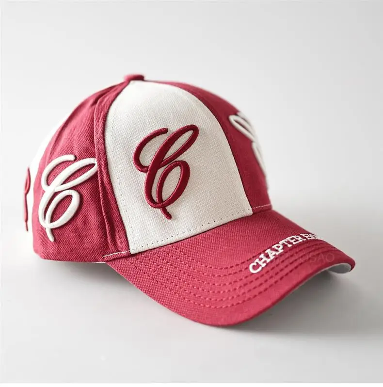 3D Embroidered Baseball Cap for Men Women Beige White — feature 13