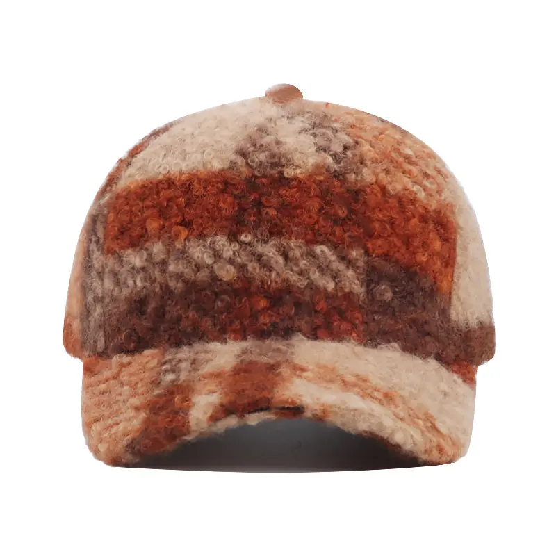 British Style Plaid Newsboy Cap for Women Autumn Winter - Image 9