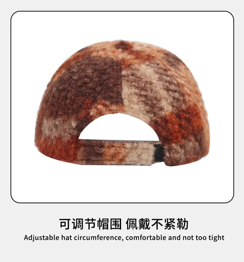 British Style Plaid Newsboy Cap for Women Autumn Winter — feature 13