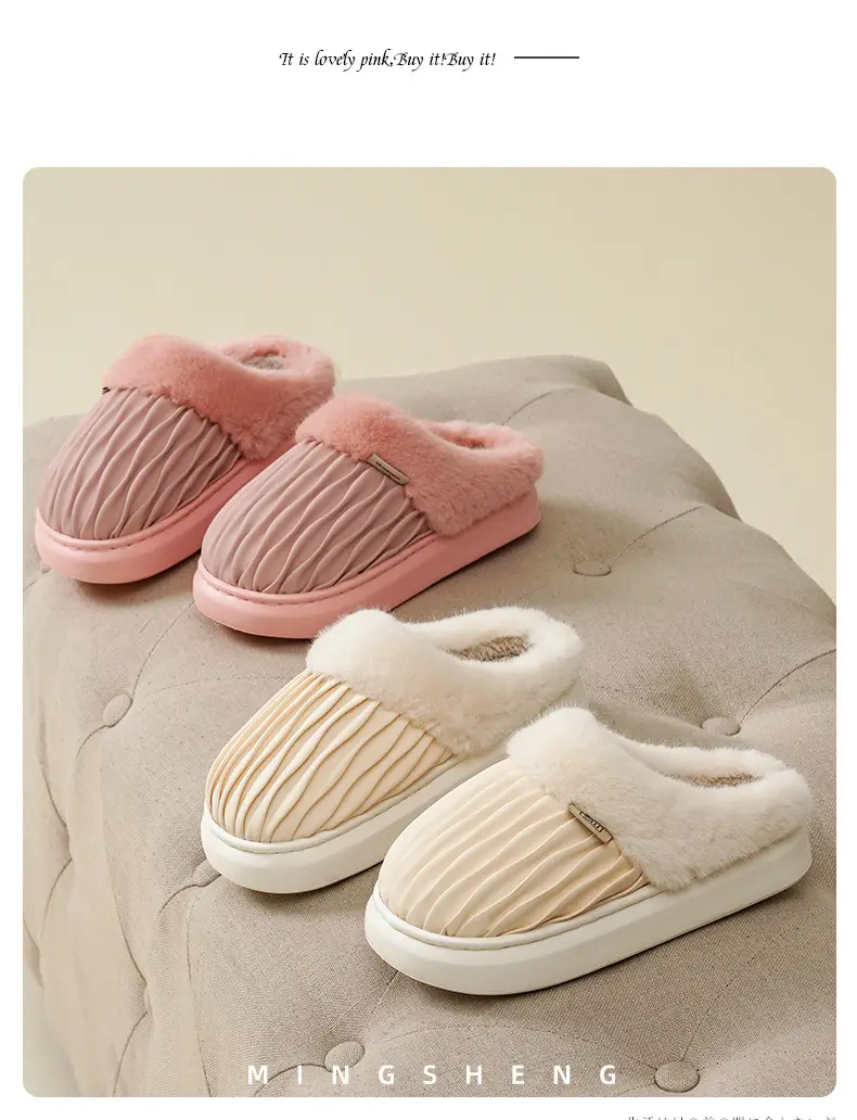 2025 Winter Cotton Slippers Warm Thickened Men Women — feature 9