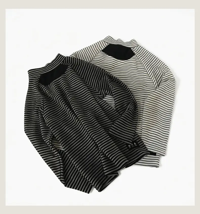 Boys Striped Long Sleeve T-Shirt Autumn Winter 2025 — feature 4