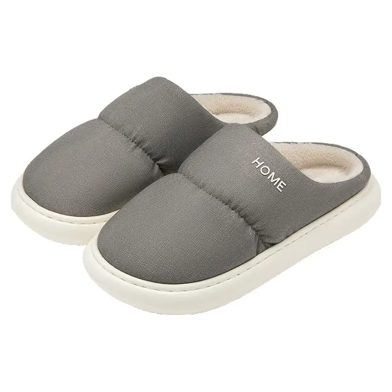 Cotton Slippers Men's Winter 2025 New Indoor Home Graphene Warm Antibacterial Slippers Comfortable Men's Autumn and Winter - Image 7