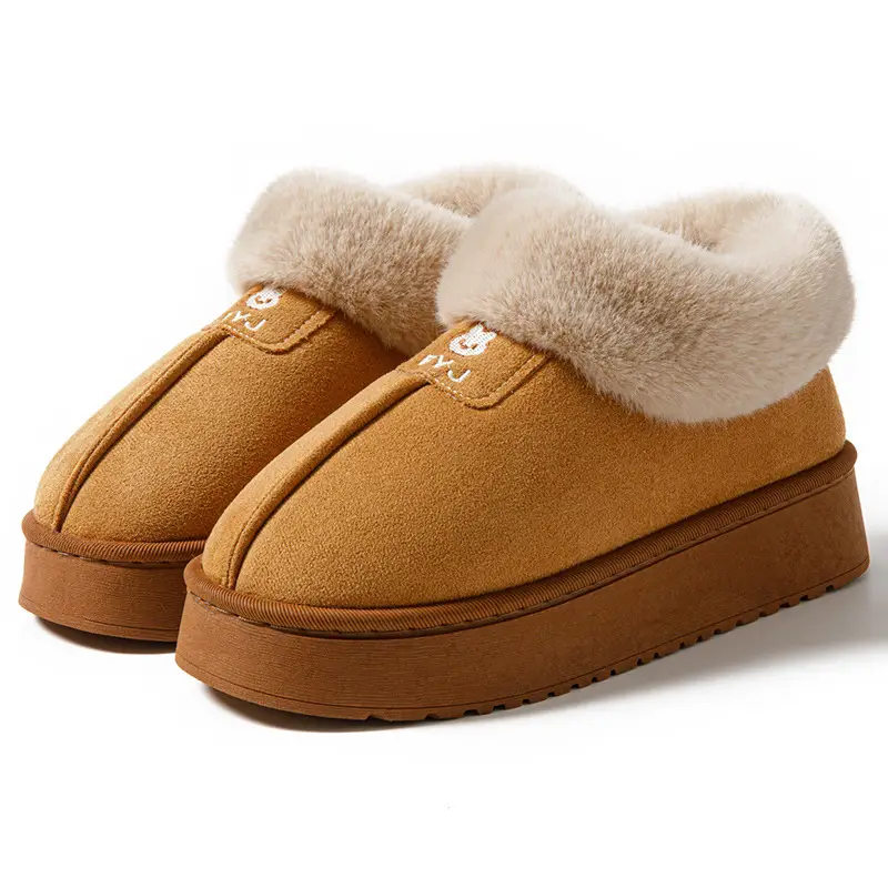 Women's Cotton Slippers with Heel Cover, Winter 2026 New Model, Indoor Home Use, Thick-Soled, Non-Slip, Outdoor Snow Boots for Women - Image 27