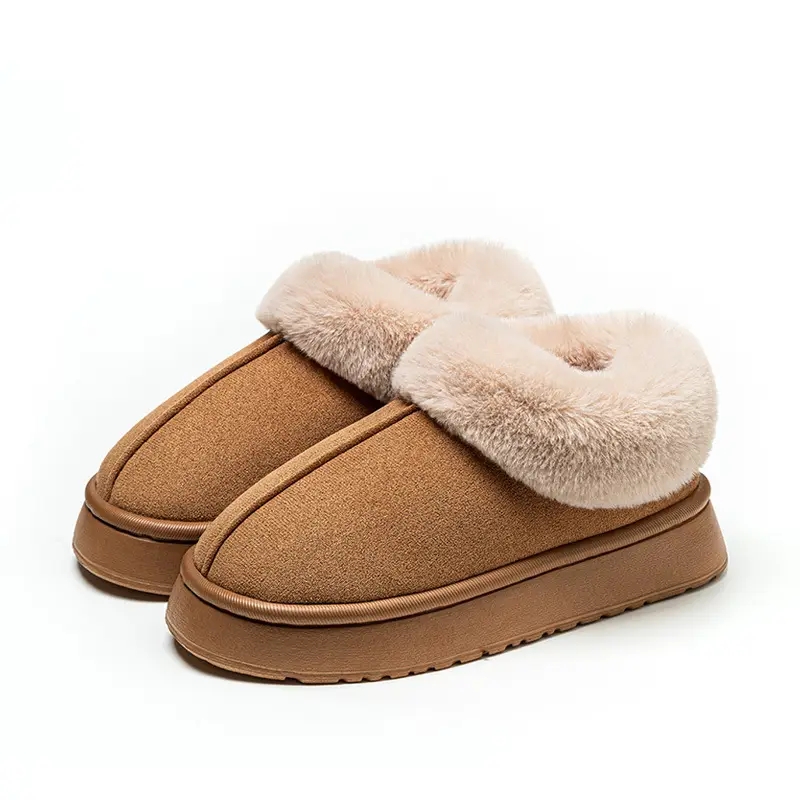 Women's Cotton Slippers with Heel Cover, Winter 2026 New Model, Indoor Home Use, Thick-Soled, Non-Slip, Outdoor Snow Boots for Women - Image 16