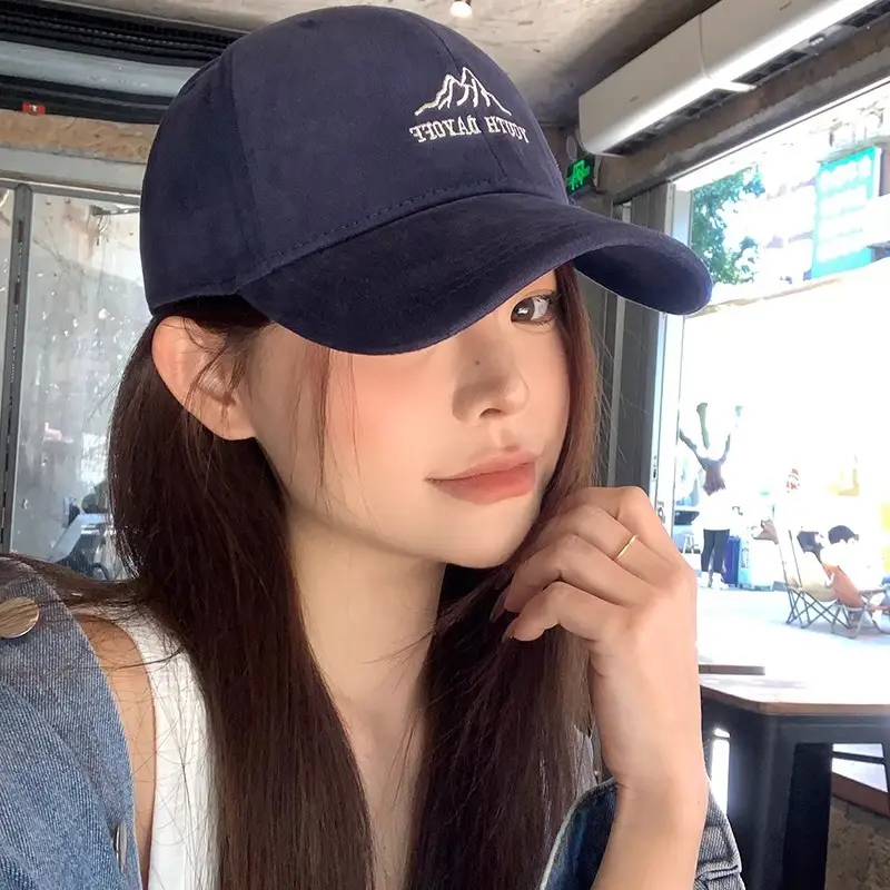 Women Embroidered Wide Brim Hat 2025 New Summer Baseball Cap - Image 9