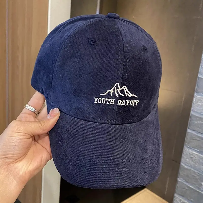 Women Embroidered Wide Brim Hat 2025 New Summer Baseball Cap - Image 7