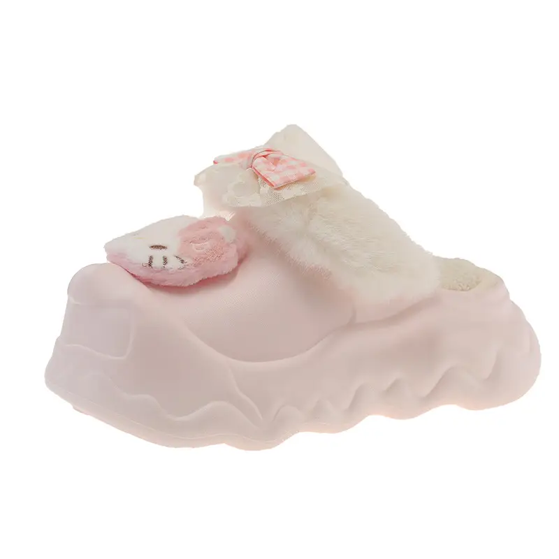 2025 Winter Cute Cartoon Furry Shoes for Women