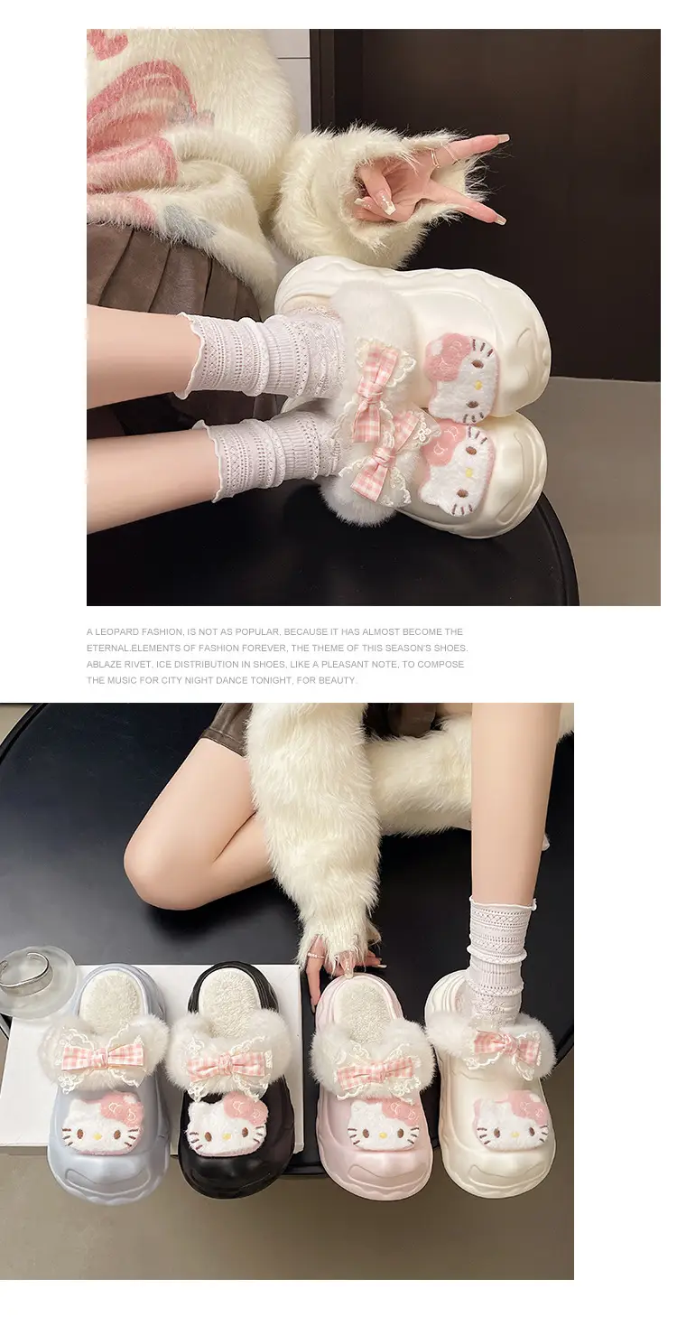 2025 Winter Cute Cartoon Furry Shoes for Women — feature 11
