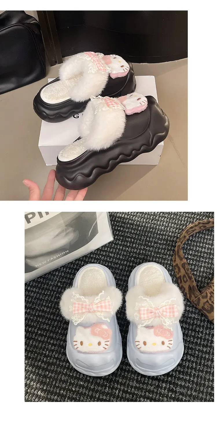 2025 Winter Cute Cartoon Furry Shoes for Women — feature 17