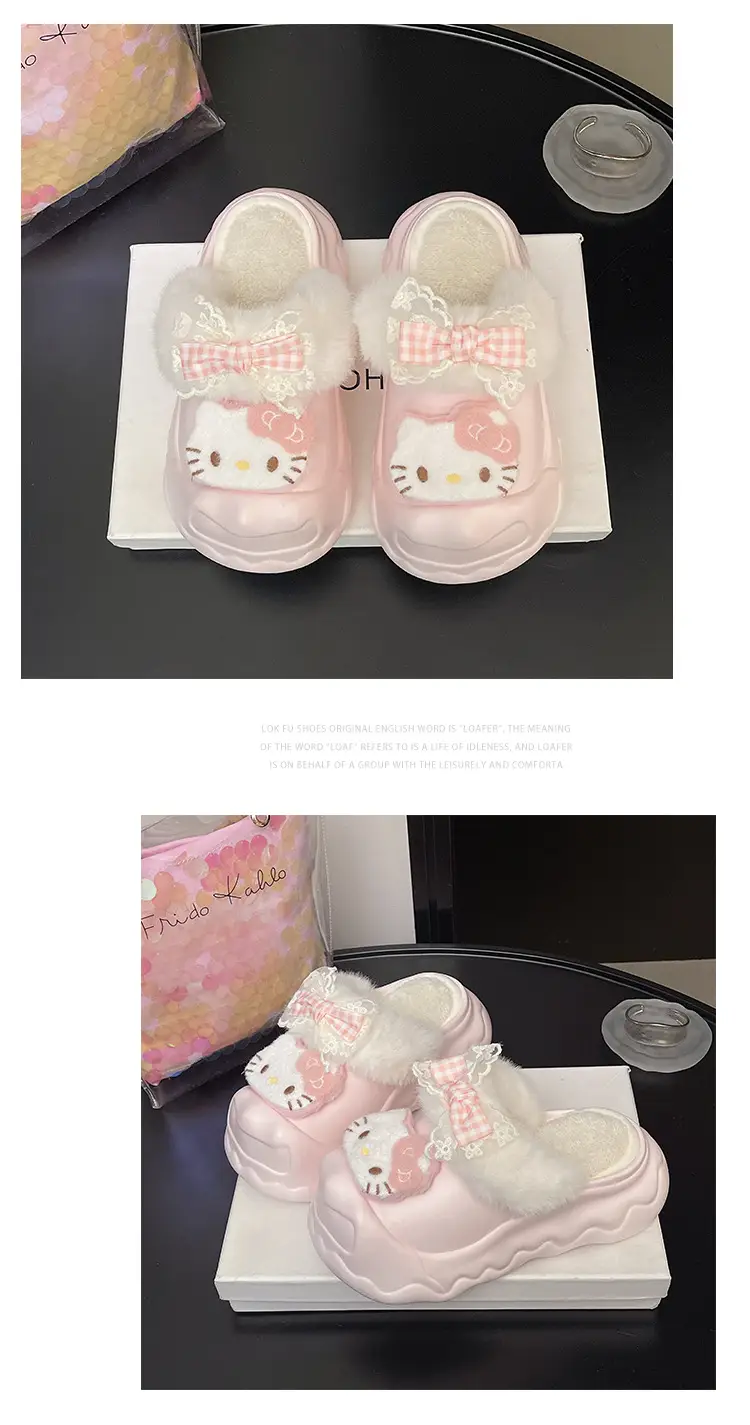2025 Winter Cute Cartoon Furry Shoes for Women — feature 19