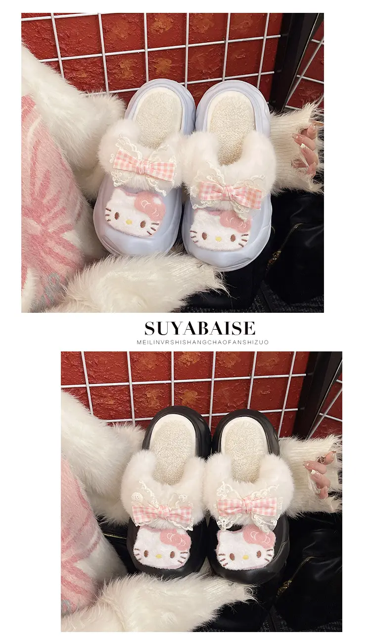 2025 Winter Cute Cartoon Furry Shoes for Women — feature 7