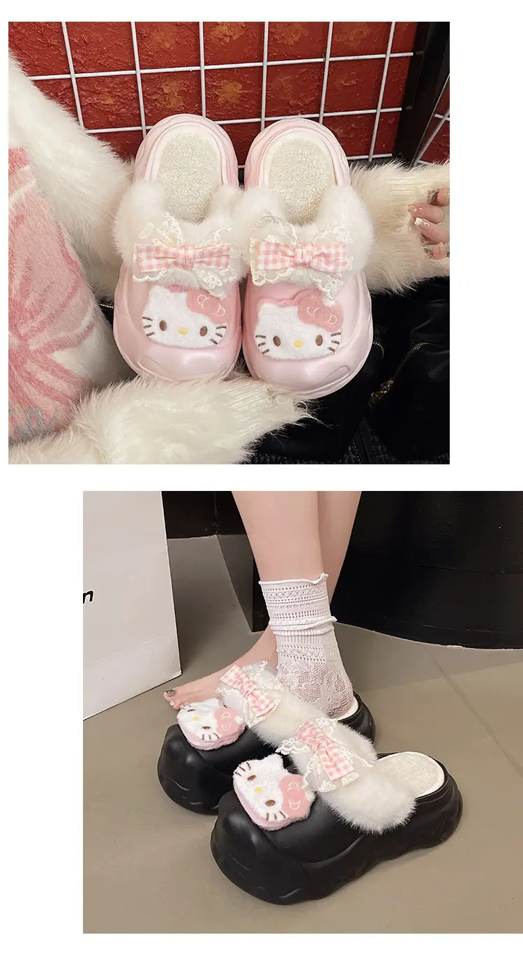 2025 Winter Cute Cartoon Furry Shoes for Women — feature 8