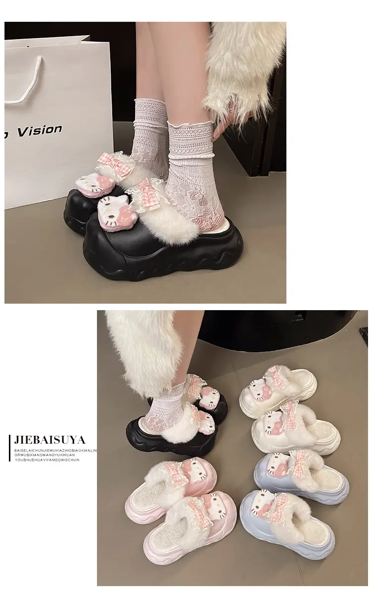 2025 Winter Cute Cartoon Furry Shoes for Women — feature 9